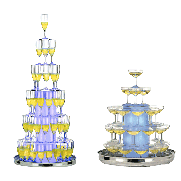 location-cascade-lumineuse-champagne-flute-coupe